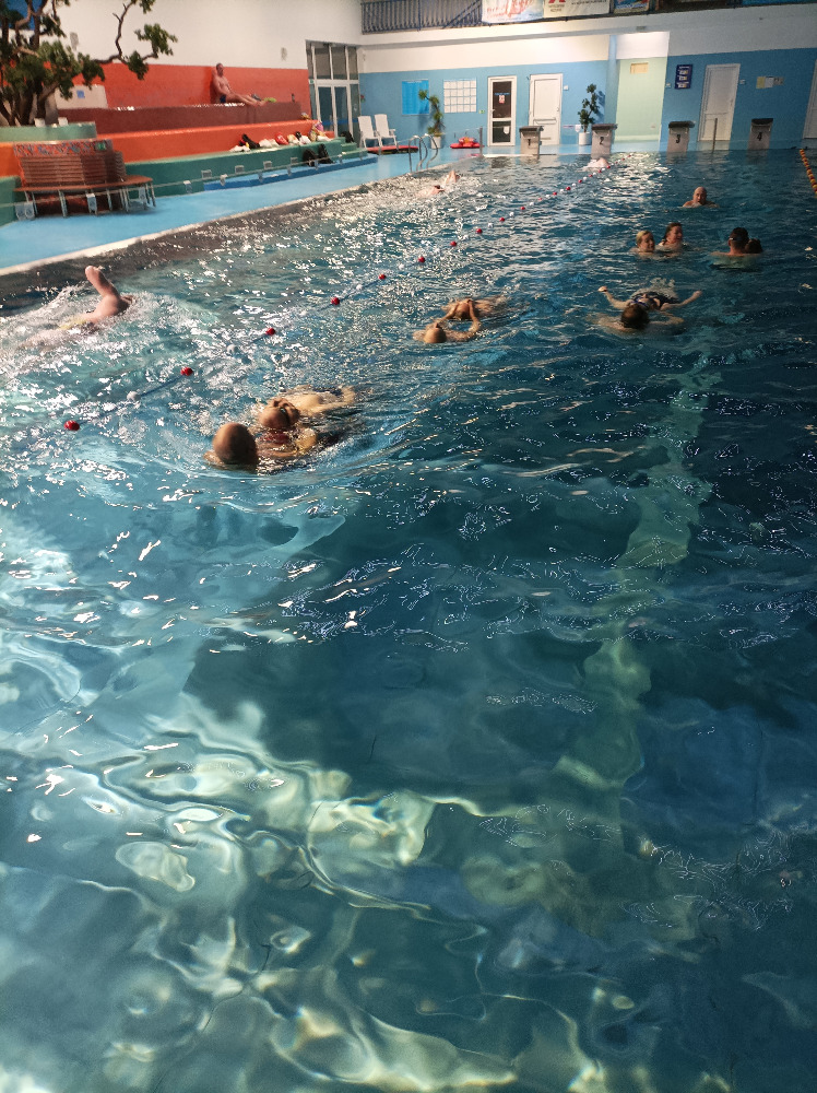 Výcvik v bazéně